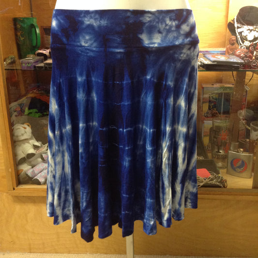 Womens Tie Dye Cali Kind Short Skirt - HalfMoonMusic