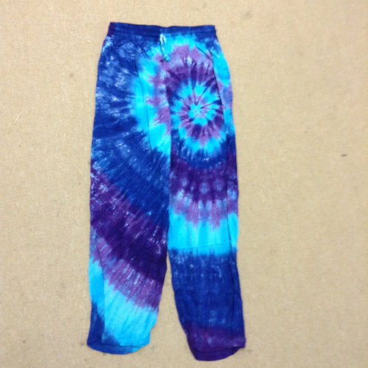 Tie-Dye Drawstring Waist Pants - HalfMoonMusic