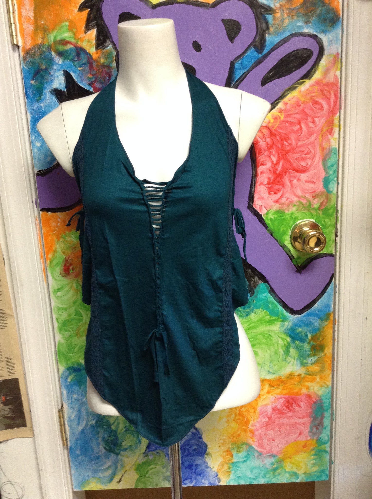 Womens Fairy Halter Top - HalfMoonMusic