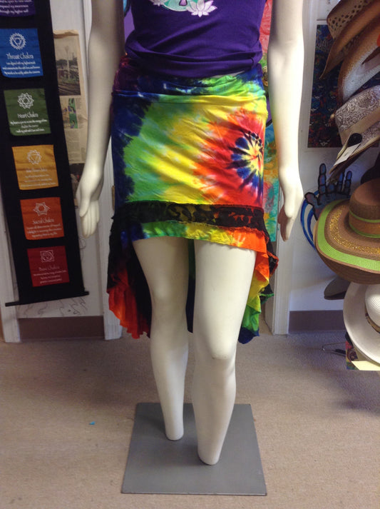 Lace Tie Dye Skirt - HalfMoonMusic
