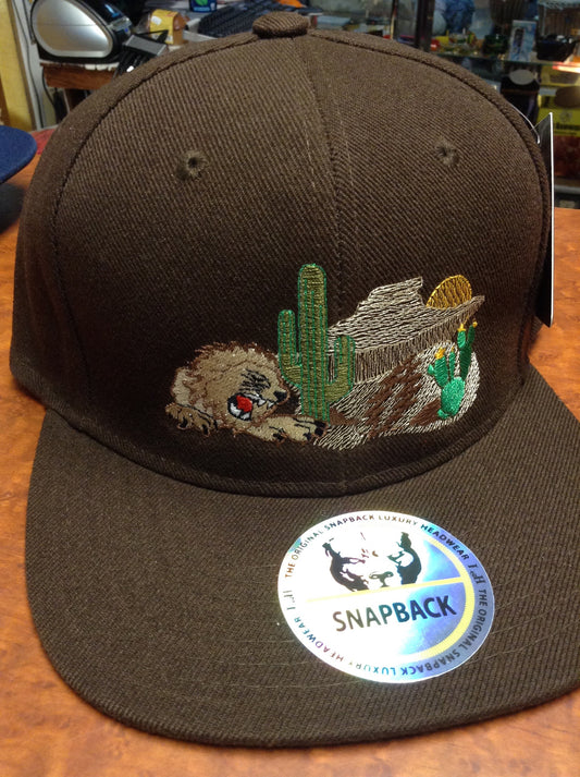Grateful Desert Snap Back - HalfMoonMusic