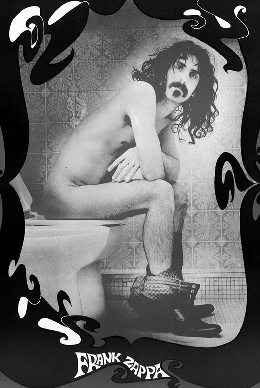 Frank Zappa Crappa Poster - HalfMoonMusic