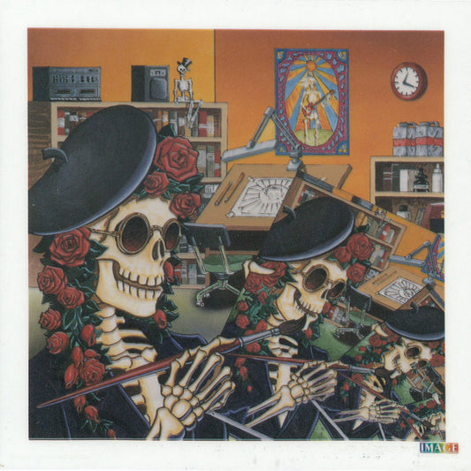 Grateful Dead Artist Sticker - HalfMoonMusic