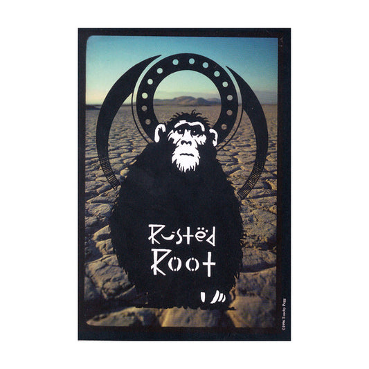 Rusted Root Monkey Sticker - HalfMoonMusic