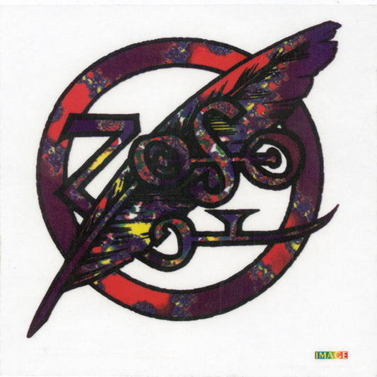 Led Zeppelin Tie-Dye ZoSo Sticker - HalfMoonMusic