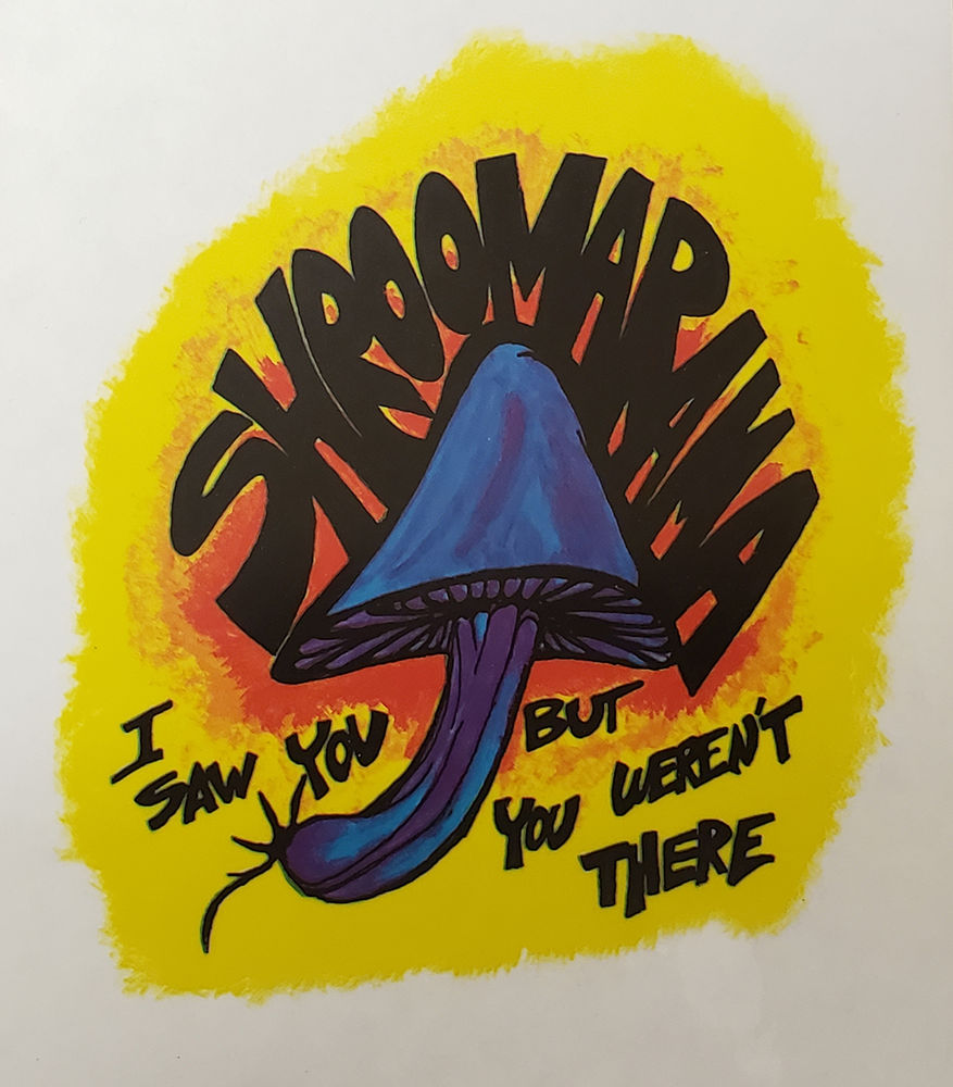 Shroomania Sticker - HalfMoonMusic