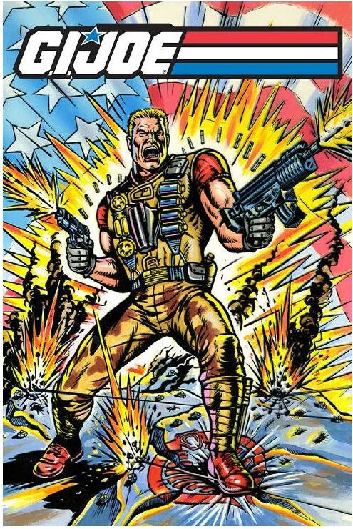 Classic GI Joe Poster - HalfMoonMusic