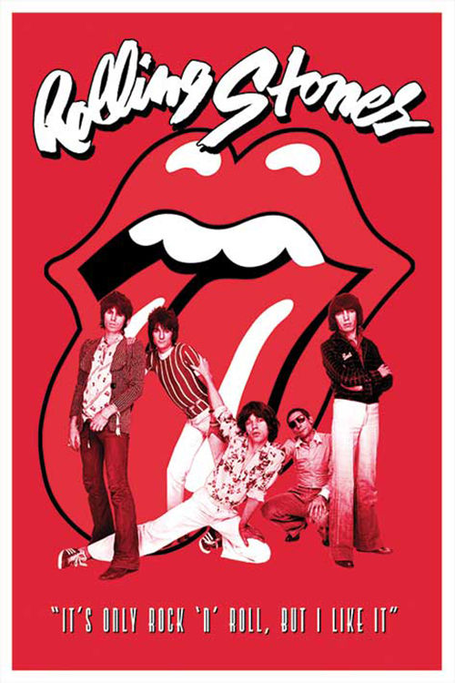 Rolling Stones Only Poster - HalfMoonMusic