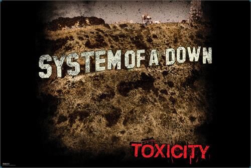System of a Down - Toxicity Poster - HalfMoonMusic