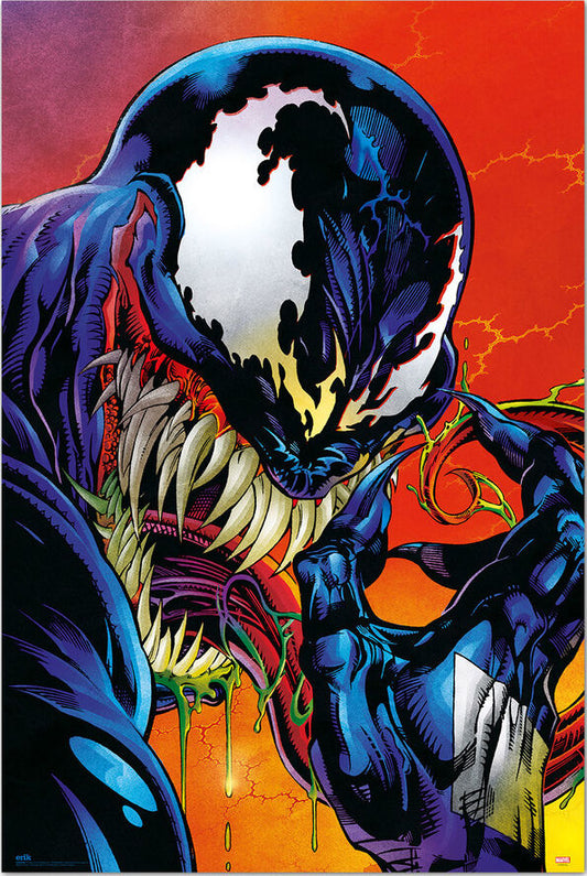 Venom - Comic Poster - HalfMoonMusic