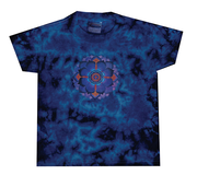 Lotus Tie-Dye Youth T-Shirt - HalfMoonMusic