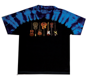 Guitars Tie-Dye Youth T-Shirt - HalfMoonMusic
