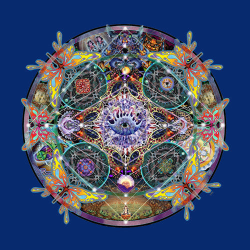 Butterfly Mandala Mike DuBois Art Print - HalfMoonMusic