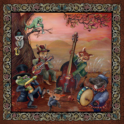 Animal Band Mike DuBois Art Print - HalfMoonMusic