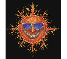 Sunny Mike DuBois Art Print - HalfMoonMusic