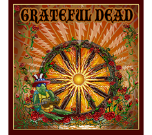 Grateful Dead Terrapin Wheel Mike DuBois Art Print - HalfMoonMusic