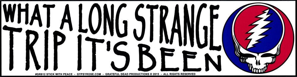 Grateful Dead Long Strange Trip Sticker - HalfMoonMusic