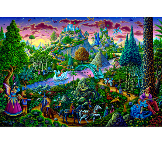 Fantastic Journey Mike DuBois Art Print - HalfMoonMusic