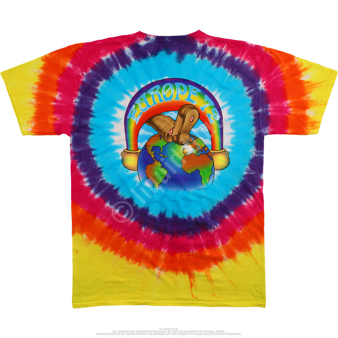 Grateful Dead Ice Cream Cone Kid Tie Dye T-shirt - HalfMoonMusic