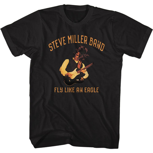 Mens Steve Miller Band Eagle T-Shirt - HalfMoonMusic