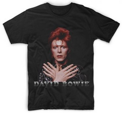 Mens David Bowie Ziggy 1973 T-Shirt - HalfMoonMusic