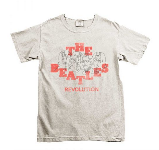 Mens The Beatles Revolution T-Shirt - HalfMoonMusic