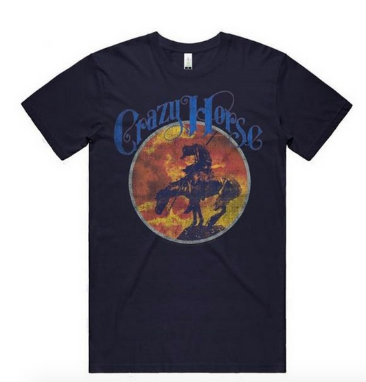 Mens Neil Young Crazy Horse T-Shirt - HalfMoonMusic