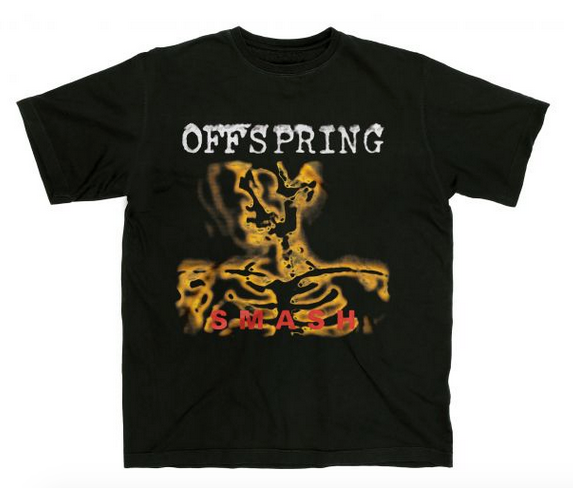 Mens The Offspring Smash T-Shirt - HalfMoonMusic