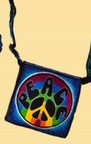 Hand Embroidered Peace Carryin' Messenger Bag - HalfMoonMusic