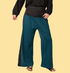 Womens Solid Panel Print Top Leggings - HalfMoonMusic