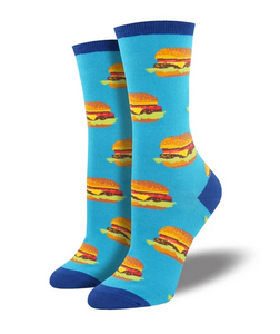 Good Burger Womens Socks - HalfMoonMusic