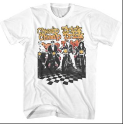 Mens Cheap Trick Bike Trick T-Shirt - HalfMoonMusic