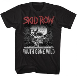 Mens Skid Row Youth Gone Wild T-Shirt - HalfMoonMusic