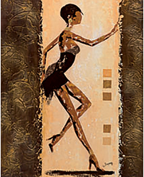 Audacieuse I Art Print - HalfMoonMusic