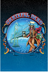 Grateful Dead Bay Bridge Poster - HalfMoonMusic