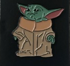 Baby Yoda Looking Up Hat Pin - HalfMoonMusic