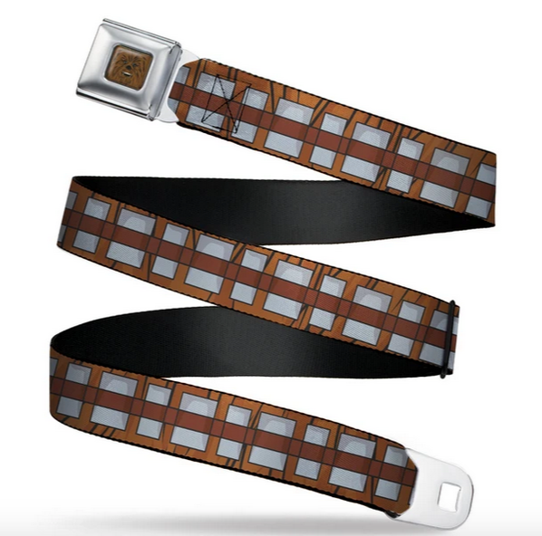 Star Wars Chewbacca Seatbelt Buckle Belt - HalfMoonMusic