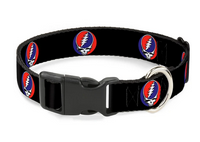 Grateful Dead Plastic Clip Dog Collars - HalfMoonMusic