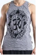 Mens Infinite Ohm Tank Top - HalfMoonMusic