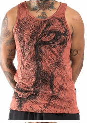 Mens Lions Eye Tank Top - HalfMoonMusic
