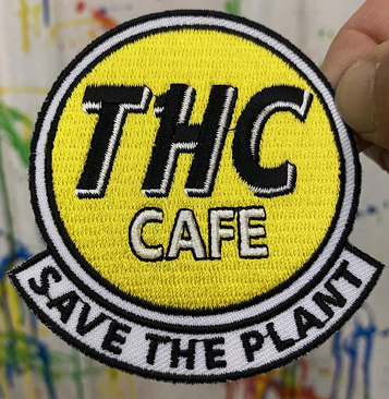 THC Cafe Save The Plant Patch - HalfMoonMusic