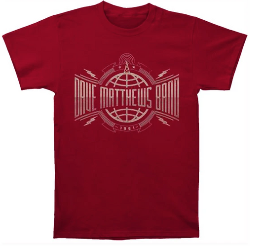 Mens Dave Matthews Band Radio Tower T-Shirt - HalfMoonMusic