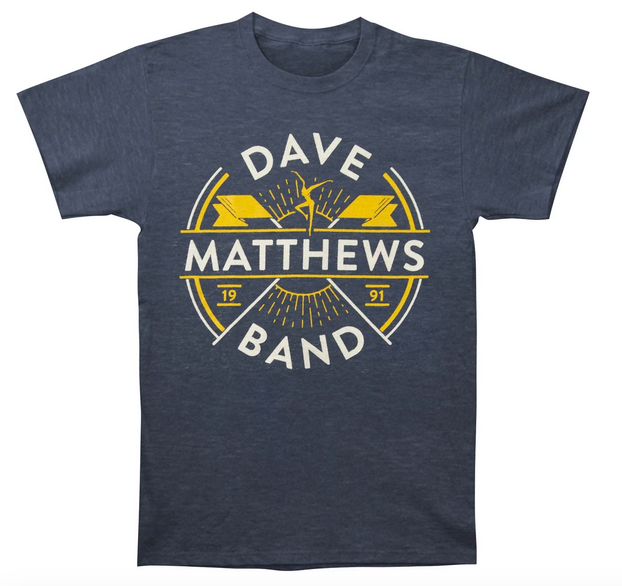 Mens Dave Matthews Band Flag T-Shirt - HalfMoonMusic