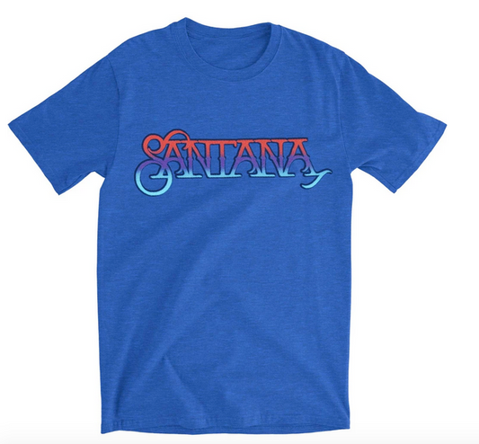 Mens Santana Ombre T-Shirt - HalfMoonMusic
