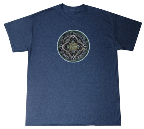 Mens Alchemical Mandala T-shirt - HalfMoonMusic