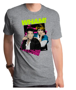 Mens Wham! Careless Whisper T-Shirt - HalfMoonMusic