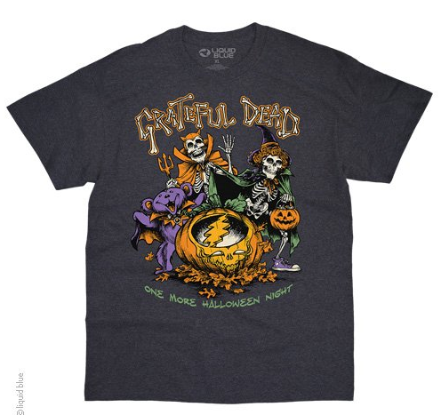Mens Grateful Dead Steal Your Pumpkin T-Shirt - HalfMoonMusic