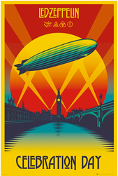 Led Zeppelin Celebration Day Poster - HalfMoonMusic