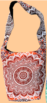 Shangri La Mandala Peddler Bag - HalfMoonMusic