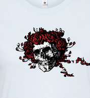 Grateful Dead Unisex Bertha Skull T-shirt - HalfMoonMusic